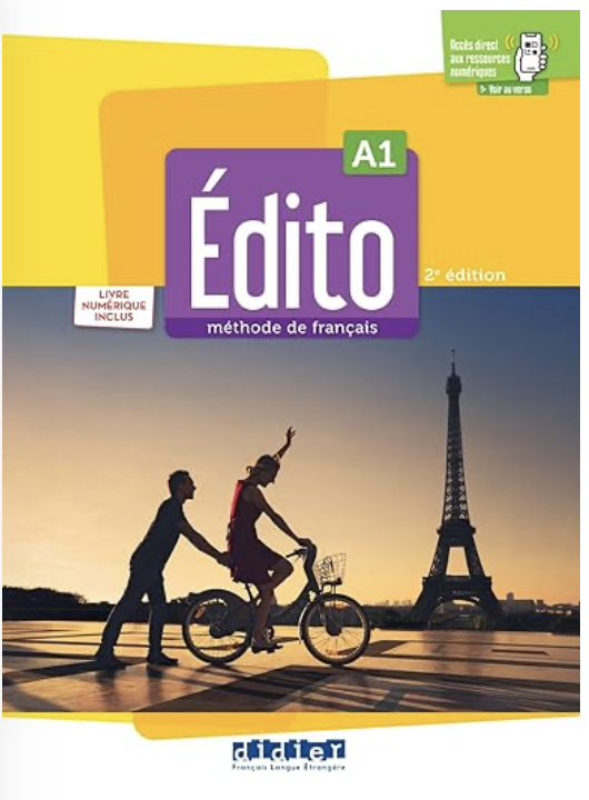 Edito Level 1, textbook with e-text